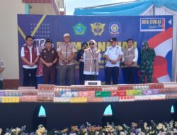 Perang Melawan Rokok Ilegal! Pemkab Sidoarjo dan Bea Cukai Musnahkan Barang Senilai Rp13,5 Miliar di SIHT Porong