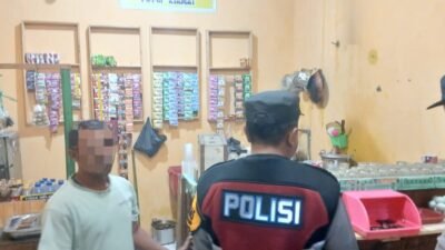 Polsek Balongbendo Tindaklanjuti Dugaan Penjualan Miras, Hasil Pengecekan Nihil