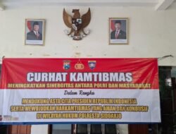 Curhat Kamtibmas di Desa Kedungturi, Polresta Sidoarjo Perkuat Sinergi dengan Warga Jaga Keamanan Lingkungan