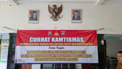 Curhat Kamtibmas di Desa Kedungturi, Polresta Sidoarjo Perkuat Sinergi dengan Warga Jaga Keamanan Lingkungan