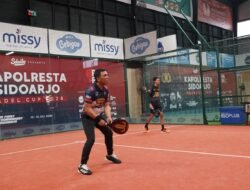 Polresta Sidoarjo Gelar Turnamen Padel, Meriahkan Hari Bhayangkara Ke-80