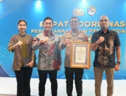 Polresta Sidoarjo Raih Penghargaan Bidang Reformasi Birokrasi Polri