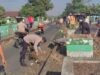 Bhabinkamtibmas Polsek Jabon Kerja Bakti Bersama Warga, Wujudkan Lingkungan Bersih dan Kondusif