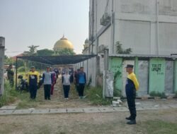 Polsek Tarik Bersama Koramil dan Satpol PP Intensifkan Latih Calon Paskibra