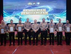 Satlantas Polresta Sidoarjo Raih Penilaian Terbaik Manajemen Lalin Kawasan Terminal di Operasi Ketupat Semeru
