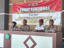 Sat Binmas Polresta Sidoarjo Gelar Curhat Kamtibmas di Desa Bungurasih