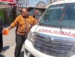 Wujudkan Pelayanan Publik yang Responsif, Kades Semampir Luqman Mualim Gelar Tasyakuran Ambulans Desa