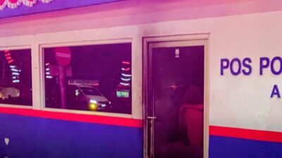 Teror Bom Molotov Sasar Dua Pos Lantas di Surabaya, Satu Pria Diamankan Polisi