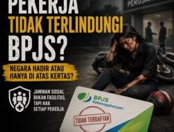 Pekerja Tak Terlindungi BPJS, Negara Hadir atau Sekadar di Atas Kertas?