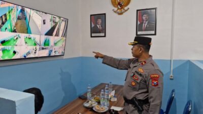 Kapolsek Buduran Monitoring dan Dampingi SPPG, Pastikan Keamanan MBG