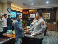 Dua Sayap Sejalan, Ketua PJI Kaltim Jerison Togelang dan Kapolda Endar Priantoro Sepakat Jaga Kebebasan Pers