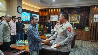 Dua Sayap Sejalan, Ketua PJI Kaltim Jerison Togelang dan Kapolda Endar Priantoro Sepakat Jaga Kebebasan Pers