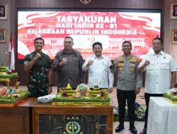 Kapolresta Sidoarjo Hadiri Tasyakuran Hari Lahir Kejaksaan RI ke-81