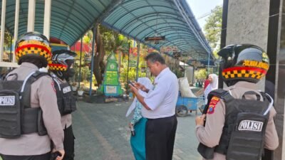 Polwan Jenggala Presisi Patroli Roda Dua, Sasar Permukiman, Pasar dan Sekolah
