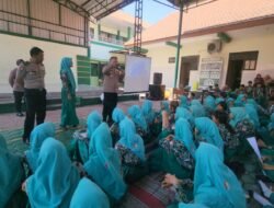Polsek Gedangan Edukasi Pelajar tentang Radikalisme, Intoleransi dan Tertib Berlalu Linta