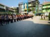 Polisi Sidoarjo Beri Edukasi Pelajar Saat Upacara Senin