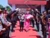 Farewell Parade Sertijab Kapolres Pasuruan, AKBP Irawan Setyono Resmi Lanjutkan Kepemimpinan
