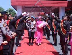 Farewell Parade Sertijab Kapolres Pasuruan, AKBP Irawan Setyono Resmi Lanjutkan Kepemimpinan