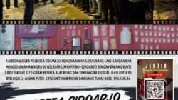 Lemah Putro Jadi Sasaran Operasi, Satresnarkoba Polresta Sidoarjo Amankan Terduga Pengedar