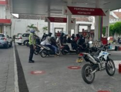 Polres Kediri Kota Pantau Stok BBM di Sejumlah SPBU, Kapolres Imbau Masyarakat Tak Perlu Menimbun