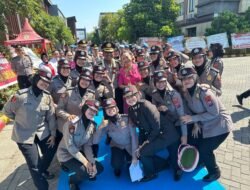 Farewell Parade Pisah Sambut Kapolresta Sidoarjo